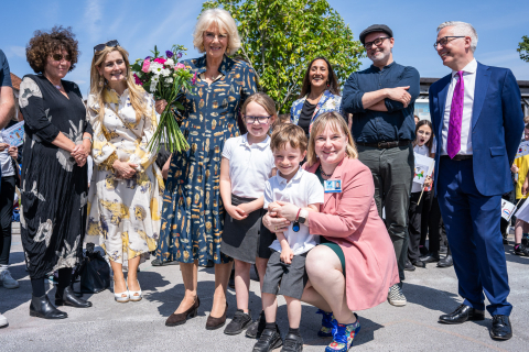 The Queen visits Shirehampton Primary School