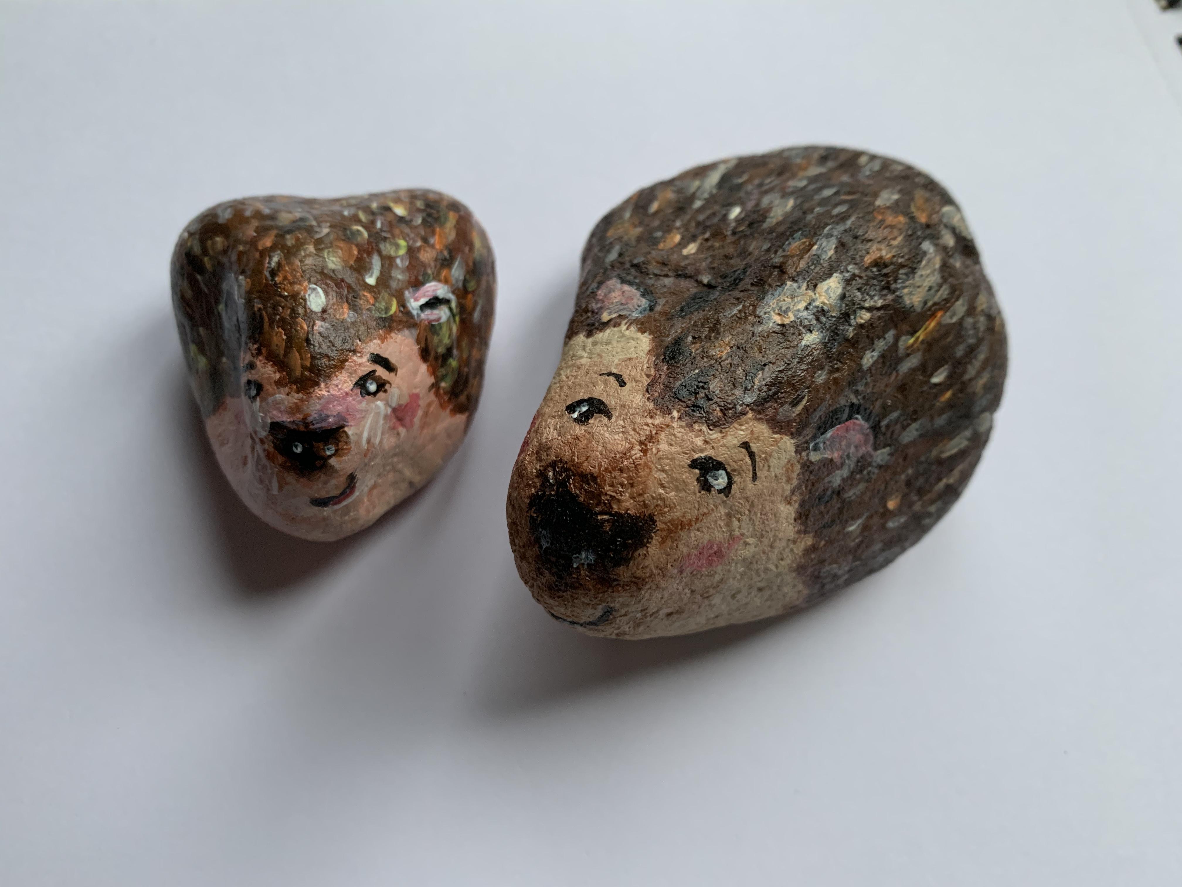 Have a go at painting your own paperweight!