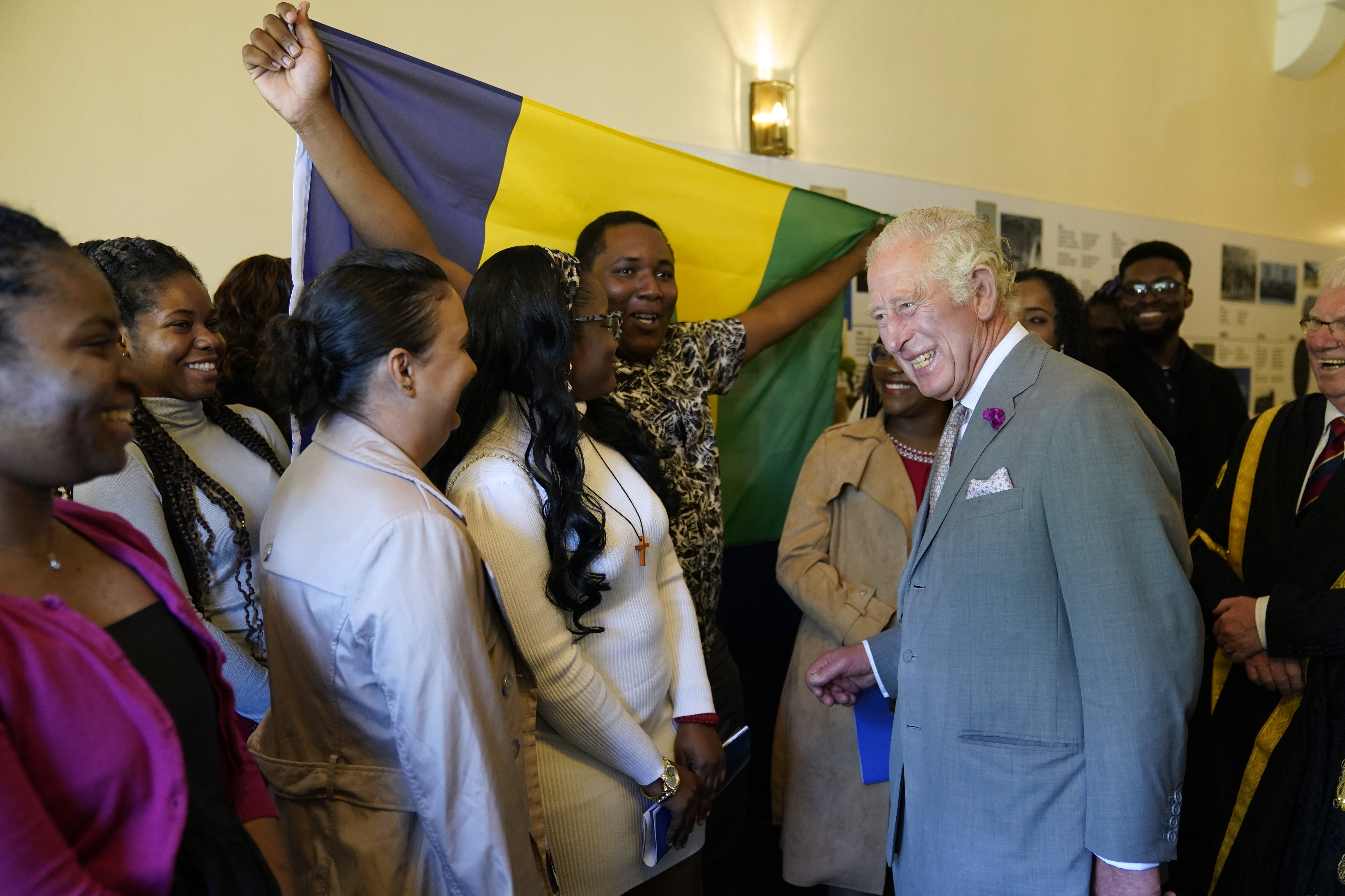 The Prince of Wales meets scholarship students