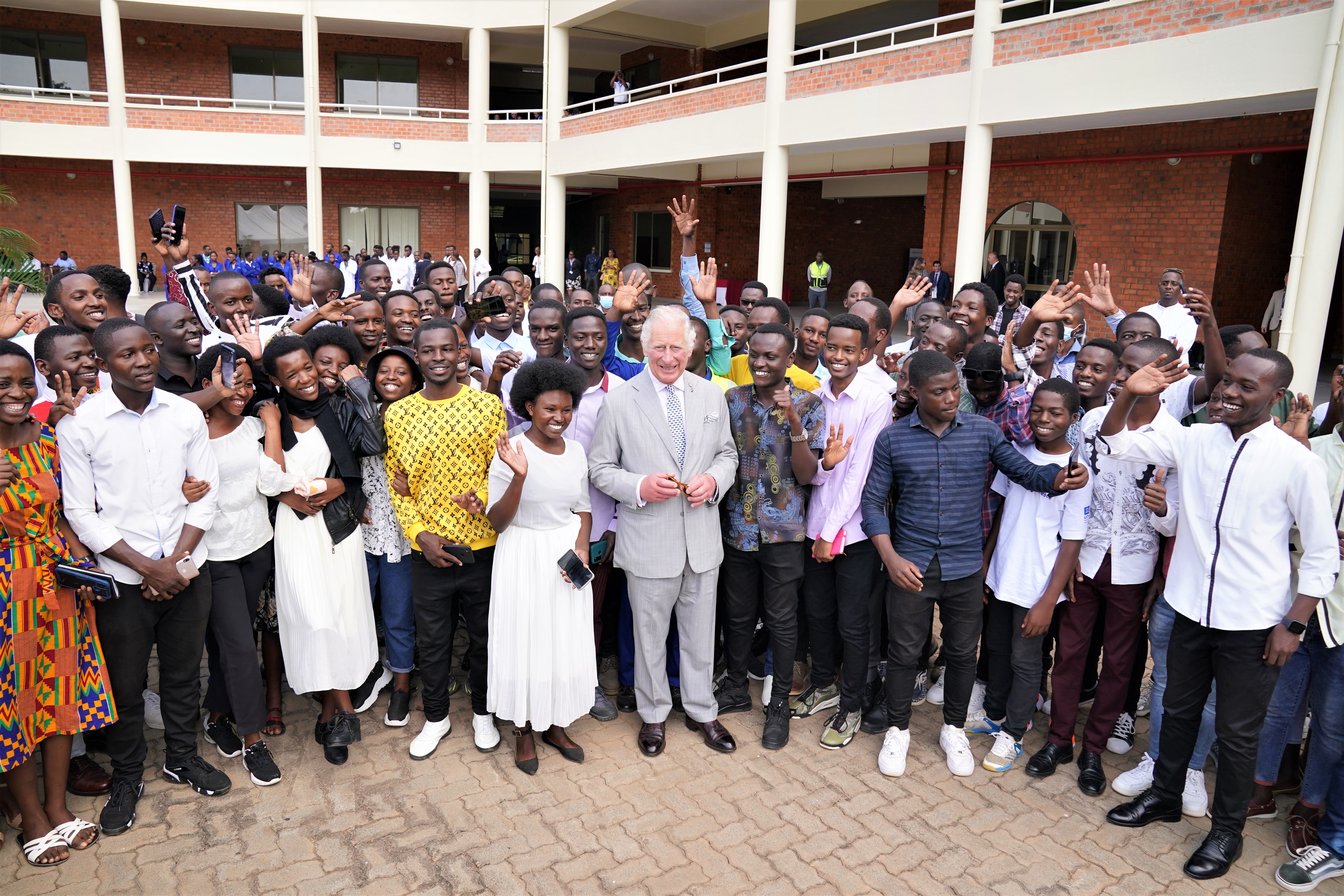 The Prince of Wales visits the Integrated Polytechnic Regional College