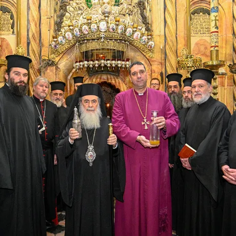 The consecration of the Coronation Oil