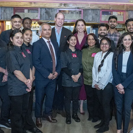 The Prince and Princess of Wales visit Birmingham