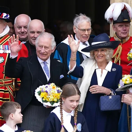 The King and The Queen Consort at York Minster