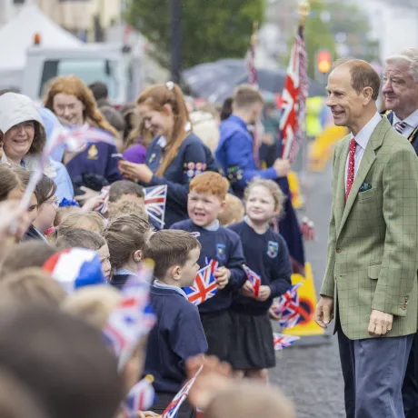 The Duke of Edinburgh in Northern Ireland