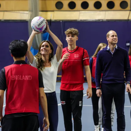 The Prince and Princess of Wales attend SportsAid engagement