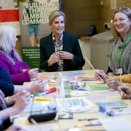 The Duchess of Edinburgh at the Walton Charity