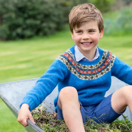 Prince Louis - photo credit – Millie Pilkington