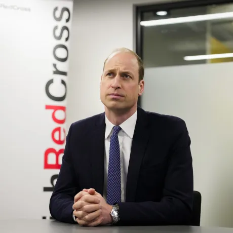The Prince of Wales visits the British Red Cross