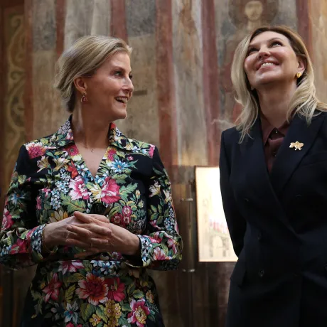 The Duchess of Edinburgh in Ukraine
