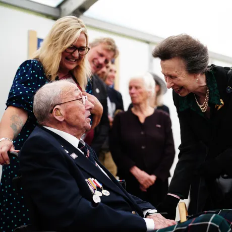 The Princess Royal in Arnhem