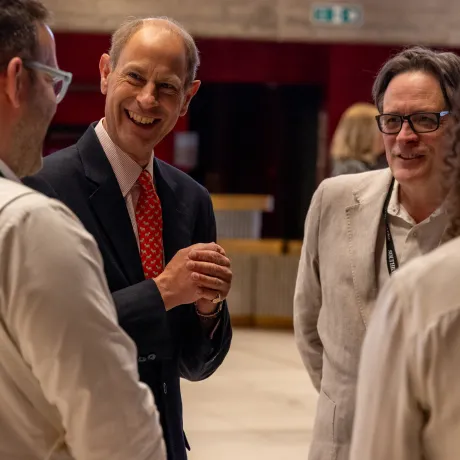 The Duke of Edinburgh visits the Southbank Centre