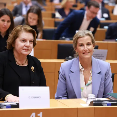 The Duchess of Edinburgh in Belgium