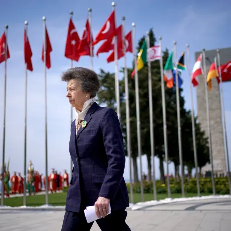The Princess Royal in Gallipoli