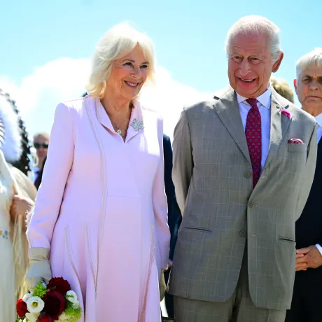 The King and Queen in Canada