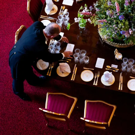 The Royal Household prepares for a State Visit