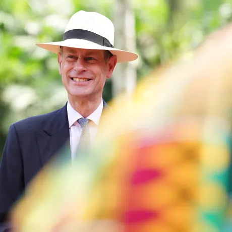 The Duke of Edinburgh in Ghana