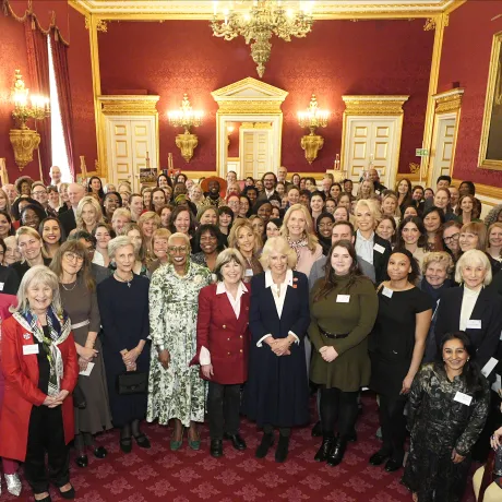 The Queen at a WOW Reception