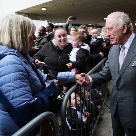 The King in Manchester