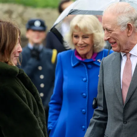 The King and Queen in Cornwall