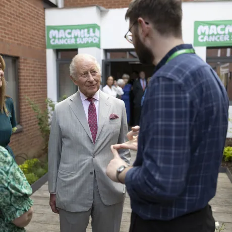 The King visits North Yorkshire