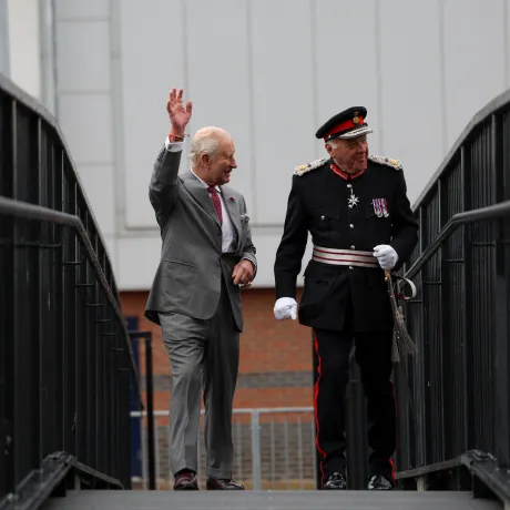 The King in Grimsby