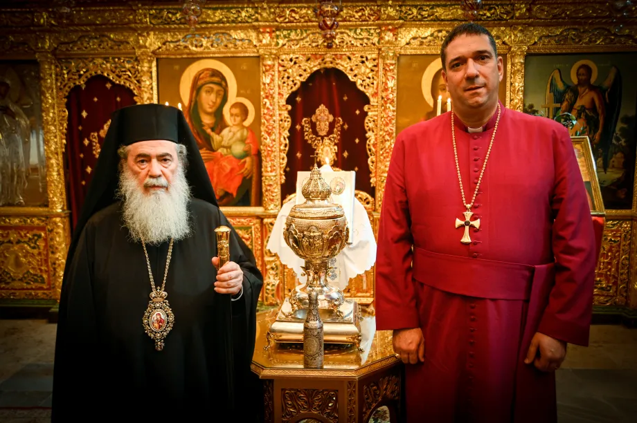 The consecration of the Coronation Oil