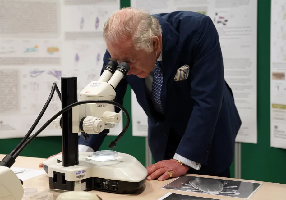 His Majesty visits APHA