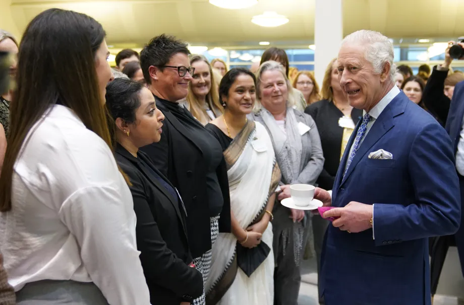 His Majesty visits APHA