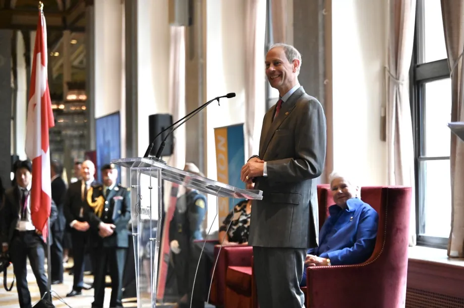 The Duke of Edinburgh in Toronto
