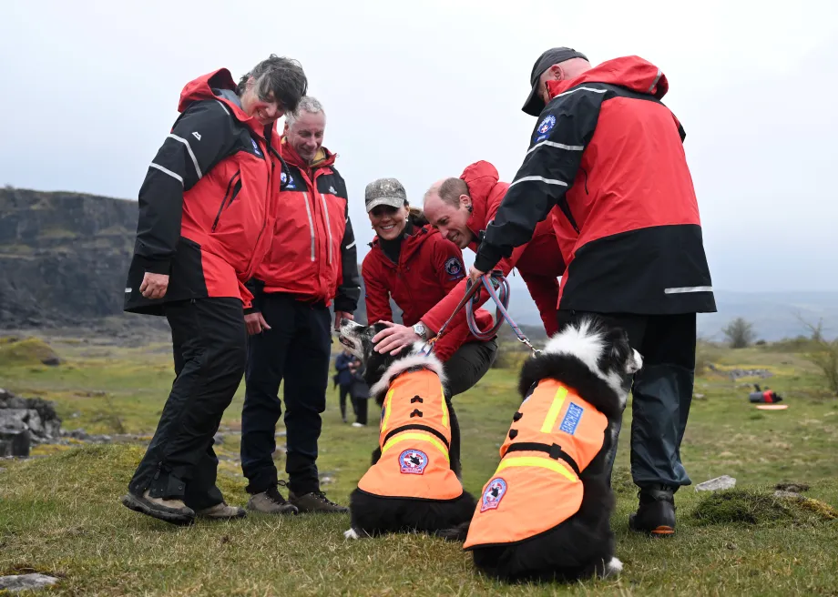 The Prince and Princess of Wales visit South Wales Valleys and Mid Wales