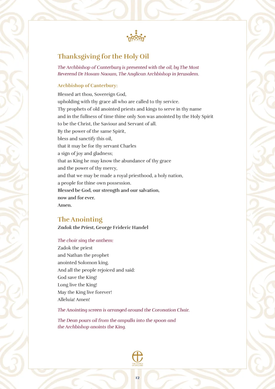 The Coronation Liturgy