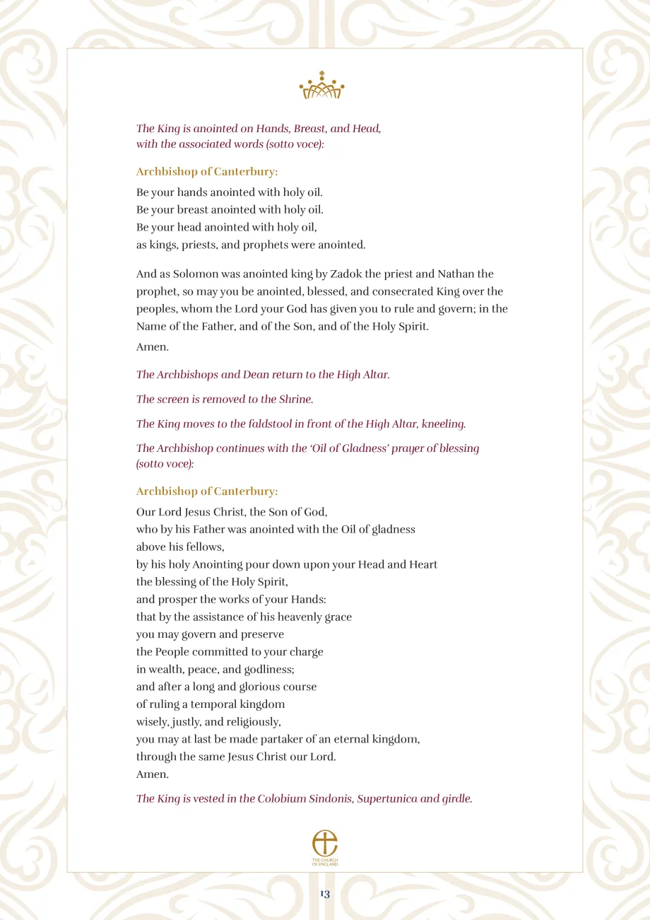 The Coronation Liturgy