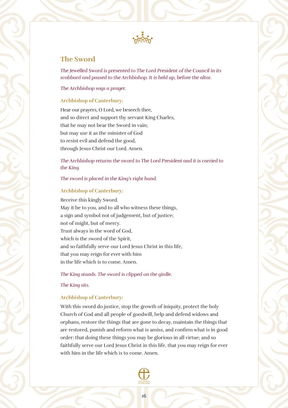The Coronation Liturgy
