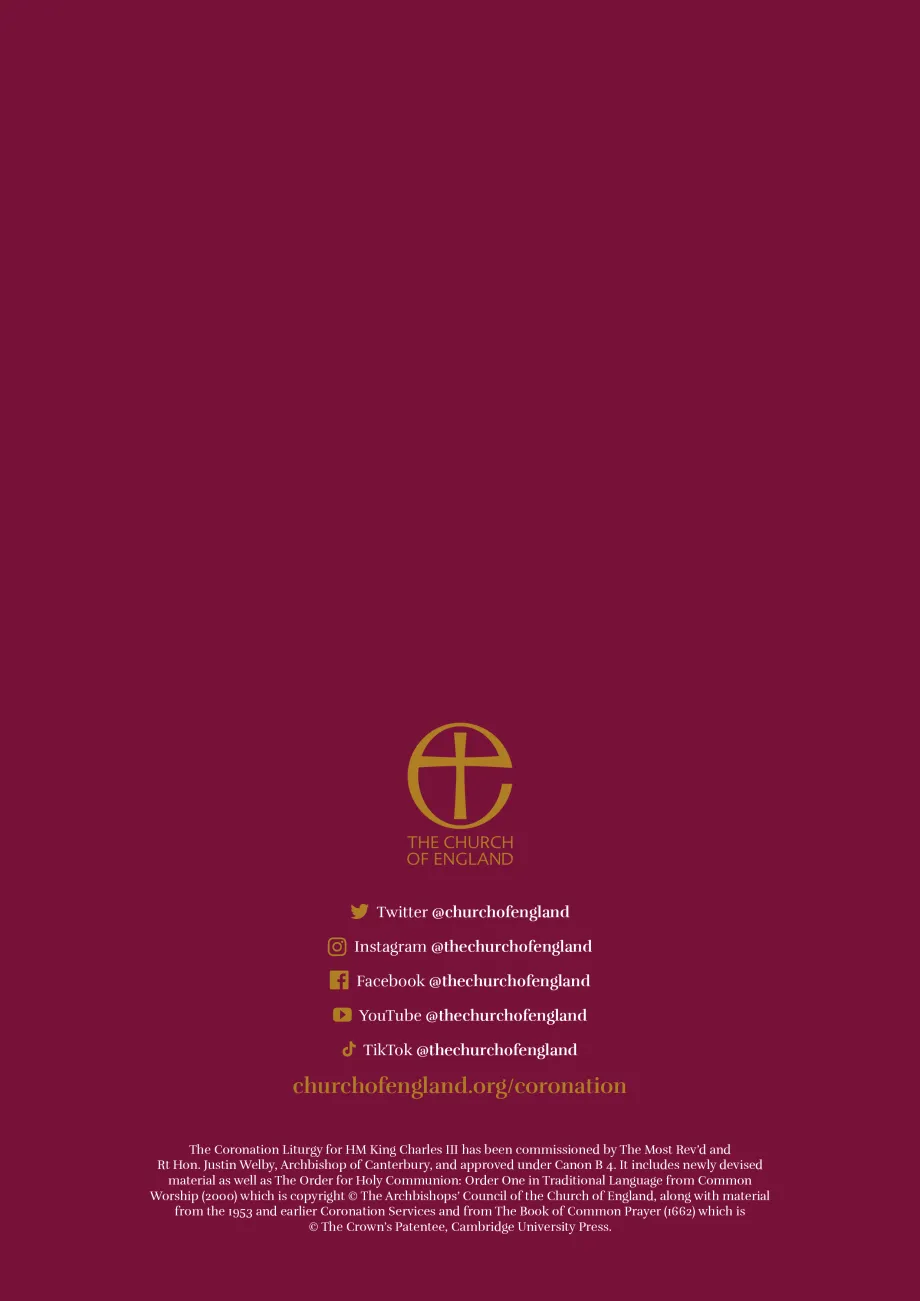 The Coronation Liturgy