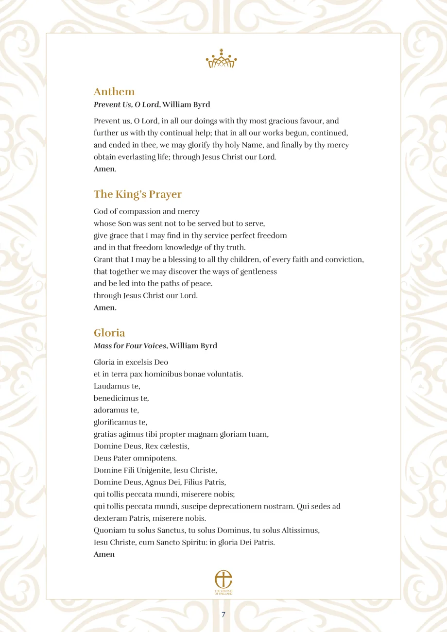 The Coronation Liturgy