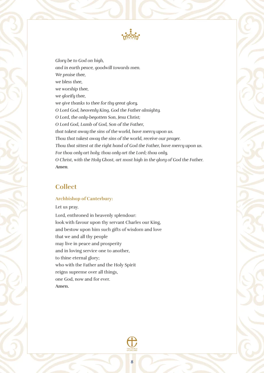 The Coronation Liturgy