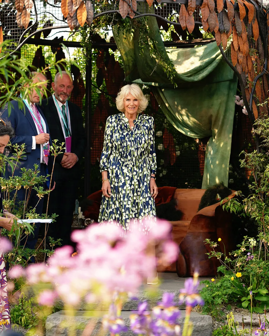 The Queen at Chelsea Flower Show