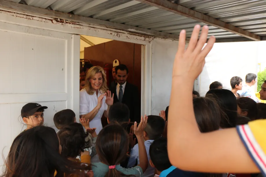 The Duchess of Edinburgh in Iraq