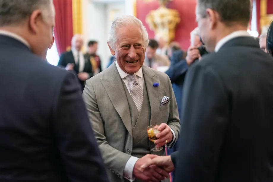 The King hosts a reception at St James's Palace