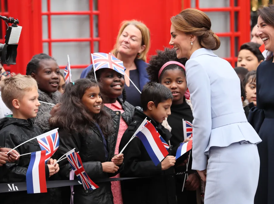 The Princess of Wales in The Hague