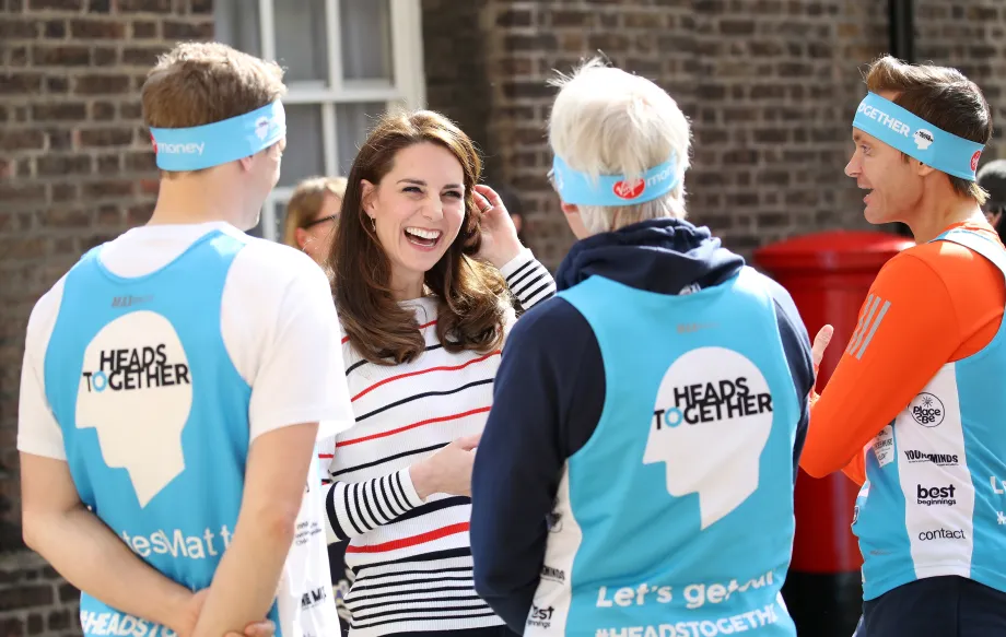 The Princess of Wales during a Heads Together event