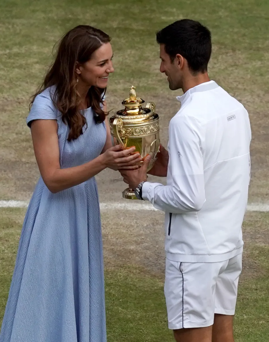 The Princess of Wales at Wimbledon