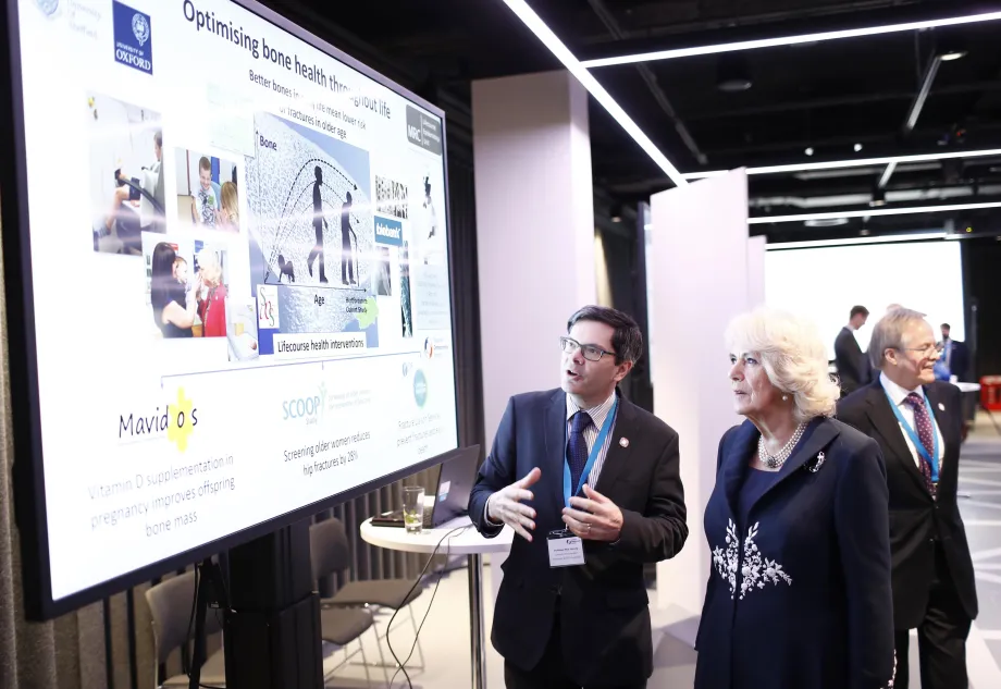 The Queen visits the Royal Osteoporosis Society 