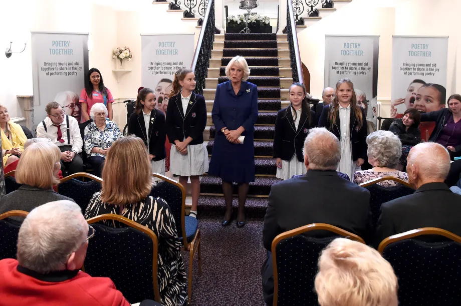 The Queen recites 'Matilda'