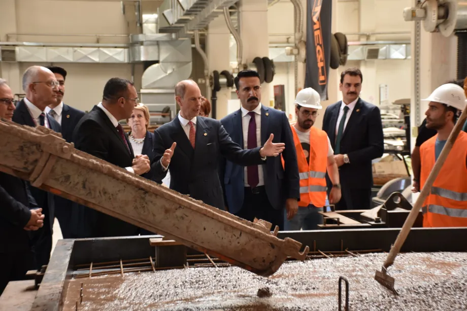 The Duke of Edinburgh in Turkey