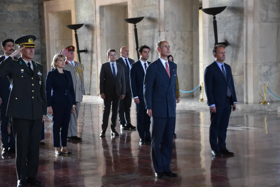 The Duke of Edinburgh in Turkey