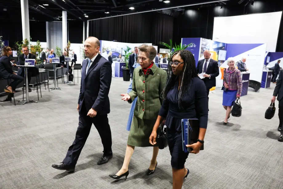 The Princess Royal attends the Northern Ireland Investment Summit