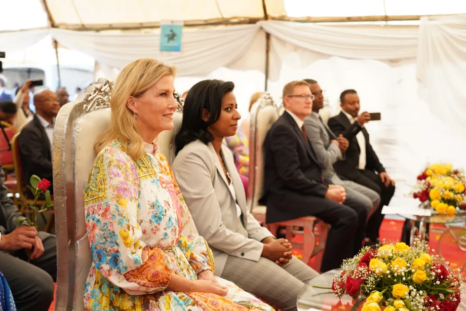 The Duchess of Edinburgh marks World Sight Day