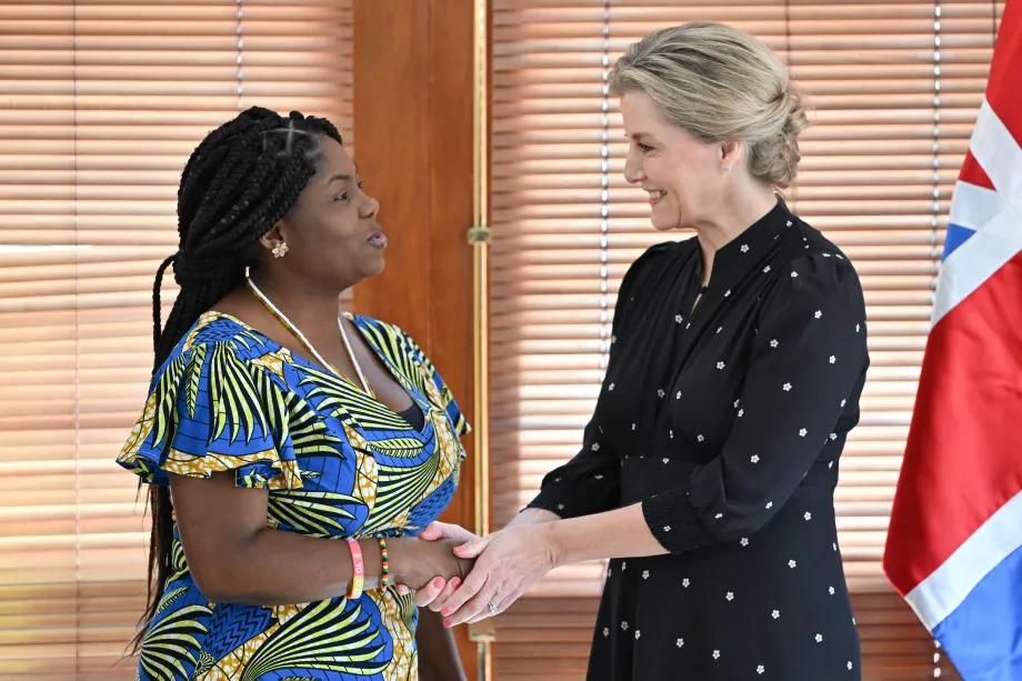 The Duchess of Edinburgh in Colombia