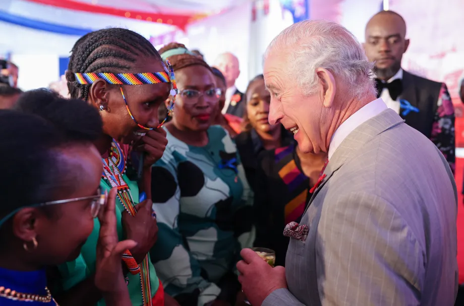 The King in Nairobi, Kenya